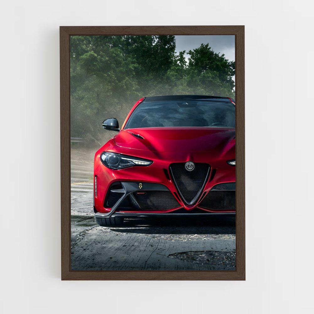 Poster Alfa Power – affiche Alfa Romeo (vue 5)
